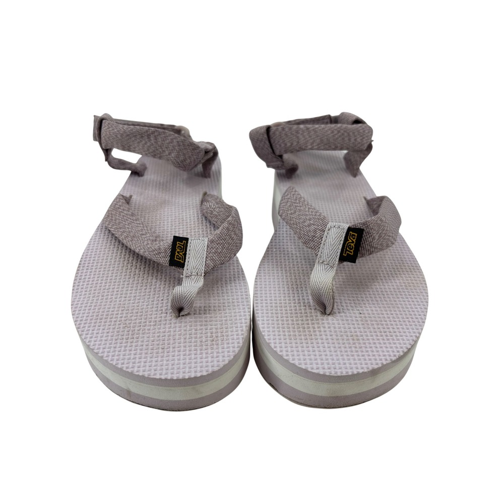 Teva Platform Sandals Women's Lilac Purple Comfort Adjustable Straps‎ Size 8